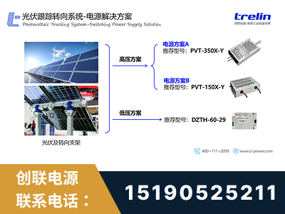 平湖-光伏跟踪转向系统-电源解决方案